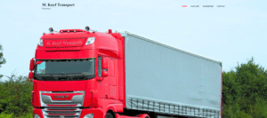 Foto van nieuwe website.